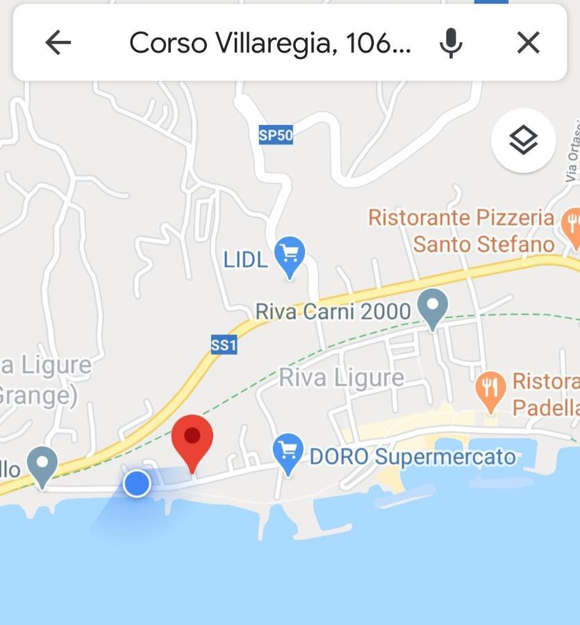 Apartmán Il Timone Riva Ligure Exteriér fotografie